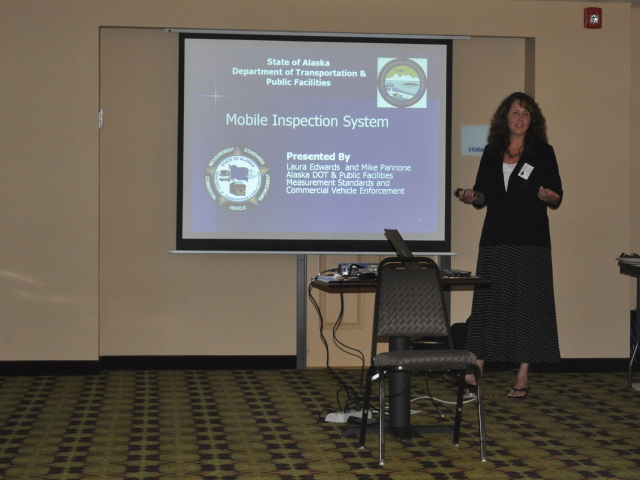 Laura Edwards from Alaska DOT & Public Facilities explains the background, need, cost, deployment plan and first year results for the mobile inspection station that she and her team developed and implemented.