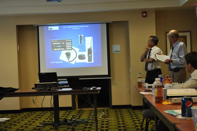 Javier del Rio and John Schmidt provide an overview of radio communication equipment.